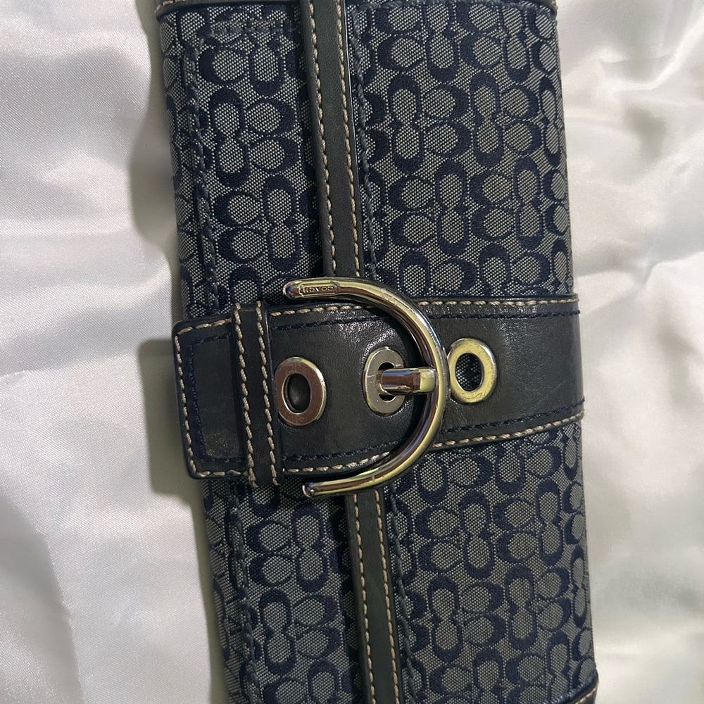 Coach Blue Wallet